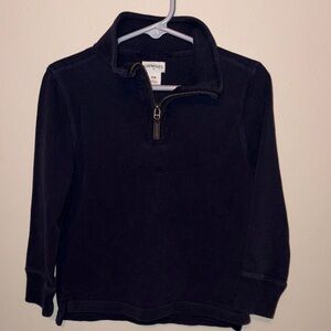 Crewcuts Navy Kids Quater-Zip